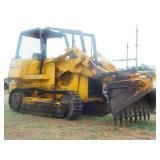 755 JOHN DEERE TRACK LOADEER/ CLAMSHELL