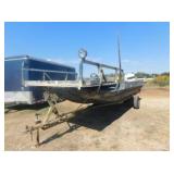 FLATBOTTOM SWAMP BOAT