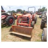 KUBOTA L3400 TRACTOR W/ LOADER & BLADE
