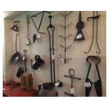 The house is filled with American and English Primitive Smalls 