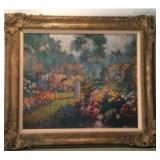 Beautiful Large Signed Impressionist Painting