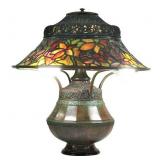 APRIL 12 - TIFFANY WOODBINE LAMP - FINE ART