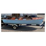 Restored 1954 Lyman WoodBoat