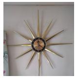 Vintage Starburst Sessions Clock - Model 47740