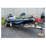 15 Foot Skeeter Bass Fishing Boat