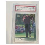 PSA Graded Tiger Woods Golf Sports Card