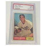Sandy Koufax PSA Graded Baseball Card