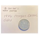 1886 Morgan Silver Dollar