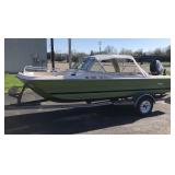1973 Rinkerbuilt 16Ft Tri Hull Boat