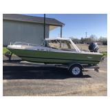 1973 Rinkerbuilt 16Ft Tri Hull Boat