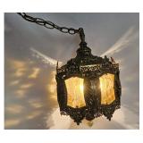 Mid Century Modern Swag Lamp