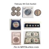 Large Estate Sale Featuring Coins, Dewalt Tools, High End Furniture