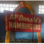 1960s McDonald's Franchise Road Sign