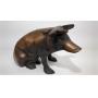 1950's Copper Cast Iron Chicago Stockyards Pig Bank