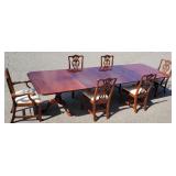Henredon Dining Table and Chairs