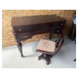 Antique Spinet Desk