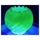 Antique Uranium Glass Collections