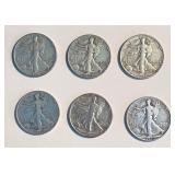 Silver Morgan Peace Walking Liberty Coin Collections