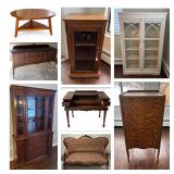 Silver Morgans and Peace Dollars + 2 Estate Sales Fenton, Murano, Art Glass, Tools 2 4WD Cars