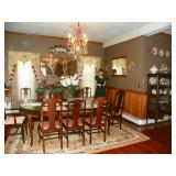 Furniture to be auctioned.