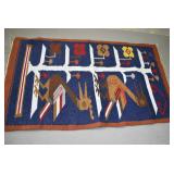 ANTIQUES/HOUSEHOLD/INDIAN BLANKETS/RUGS/FURNITURE/GUNS/BLACK POWDER/POWDER HORNS/DECOYS/FURNITURE