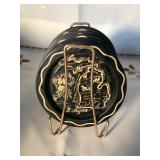 vintage Michigan coasters