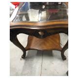 ENd table and matching coffee table 