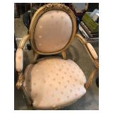Honey Bee covered chair 