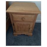 Oak night stand