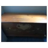 Maple cedar chest
