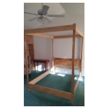 1969 Henredon Scene Two Burled Wood Bedroom Set (Mid-Century modern