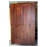 Pine wardrobe, mahogany grain painted from Salt Lake City, circa 1860-70