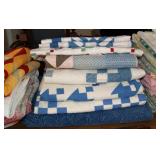 Variety of cotton quilts