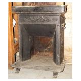 Cast iron stove, French circa 1840