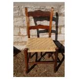Close up of Old Hickory chair