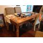 Rustic dining table