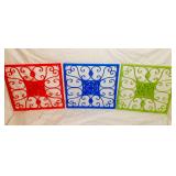 Ornate metal wall hangings