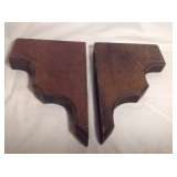 Wood brackets