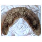 Genuine fur collar