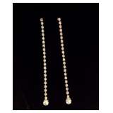 Vintage costume earrings