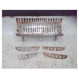 Cast iron fireplace insert