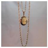 Silvertone Locket