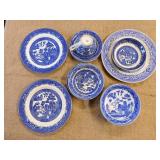 Grouping of Willow Ware