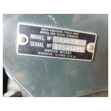 Outboard Motor plate