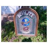 Schlitz Sign, working