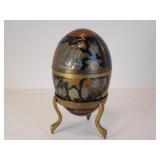 Cloisonne Egg w/stand