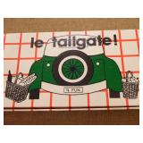 Tailgate Box with paper goods,original box