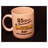 Back of Bethlehem Steel Mug