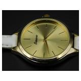 Watch, leather band