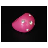 Pink Modern Ring